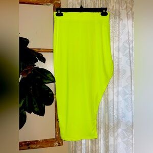 Vibrant Yellow Women's Skirt